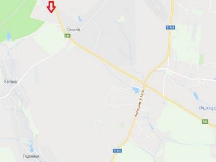 Билборд A в трасах Львова, 3x6  Скнилів від Епіцентру схема