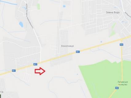 Білборд, Бігборд (Борд)  A у Конопницях, 3x6  Конопниця до Львова схема