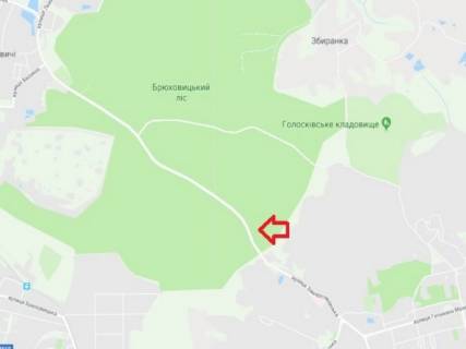 Билборд A в трасах Львова, 3x6  Брюховичі від Львова схема