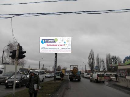 Видеоборд A в Луцке, 3х6  Дубнівська-Глушець_польське консульство_з центру - 394788 фото 1