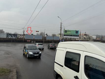 Білборд, Бігборд (Борд)  A у Луцьку, 3х6  Соборності- перехрестя Карпенка Карого (лівий) Фото 1