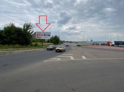 Білборд, Бігборд (Борд)  B у Луцьку, 3х6  Львівська-Боженка_завод Кромберг_новий ринок_виїзд з Луцька Фото 1