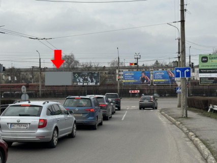 Билборд A в Луцке, 3х6  Соборності- перехрестя Карпенка Карого фото 1