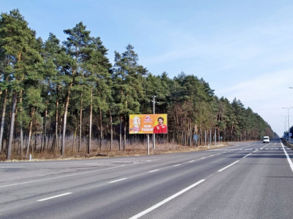 Билборд B в трасах Волыни, 3х6  траса Луцьк-Рівне_АЗС WOG_перед постом ДАІ фото 1