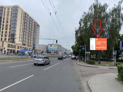 Видеоборд A в Луцке, 4х3  Соборності 13, навпроти ТЦ Гостинець - 588740 фото 1