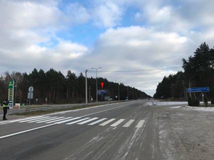 Білборд, Бігборд (Борд)  B у , , 3х6  траса Луцьк-Рівне_АЗС WOG_перед постом ДАІ Фото 1