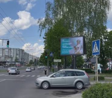 Видеоборд A у Луцьку, 4х3  Соборності 13, навпроти ТЦ Гостинець - 325630 Фото 1