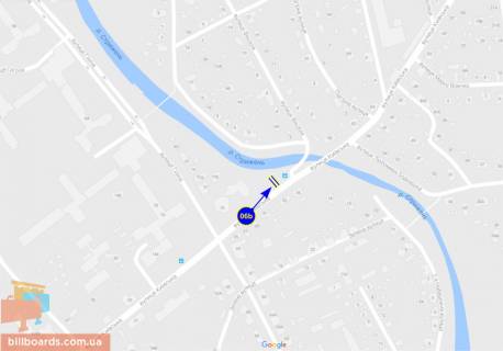 Білборд, Бігборд (Борд)  B у Чернігові Київська вул., 34 схема