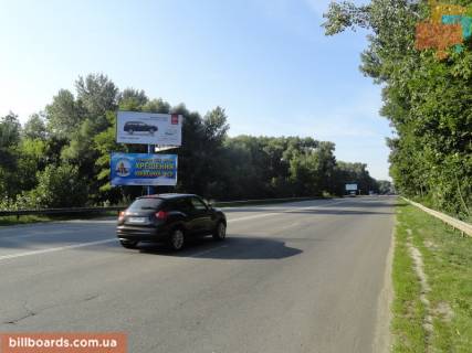 Билборд B в Чернигове Киевское шоссе, въезд, верхний фото 1