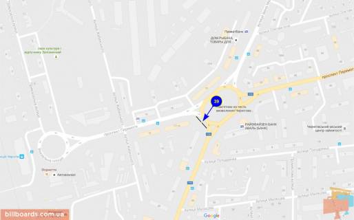 Призма A в Чернигове Победы пл., правый - 138349 схема