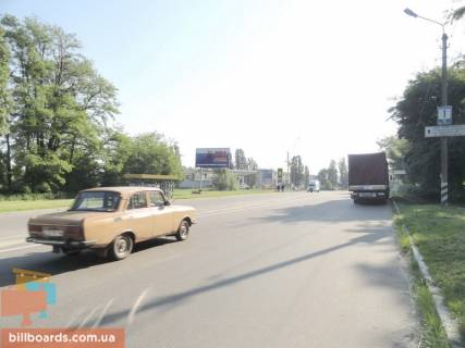 Билборд B в Чернигове Івана Мазепи (Щорса) ул., въезд, круг фото 1