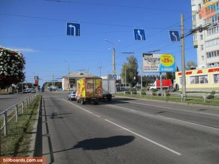 Билборд B в Чернигове 1 мая ул. / ул. Седневская фото 1