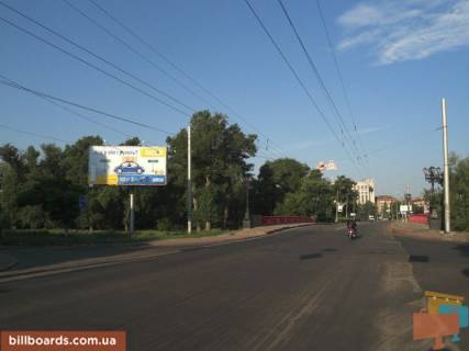 Билборд B в Чернигове Шевченко ул., 37, красный мост фото 1