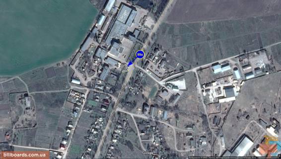 Билборд A в Нежине Борзнянский шлях, 68 схема