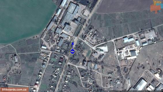 Билборд B в Нежине Борзнянский шлях, 68 схема