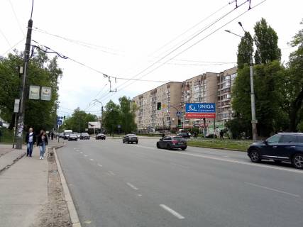 Билборд B в Чернигове, 6х3  проспект Миру х вул.Котляревського (сторона А) фото 1