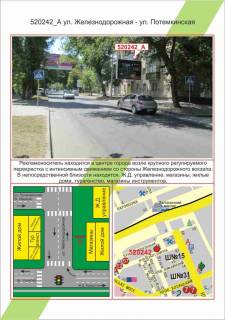 Беклайт A у Херсоні Центр, вул. Залізнична-вул. Потьомкінські (банер з кишені), Фото 1