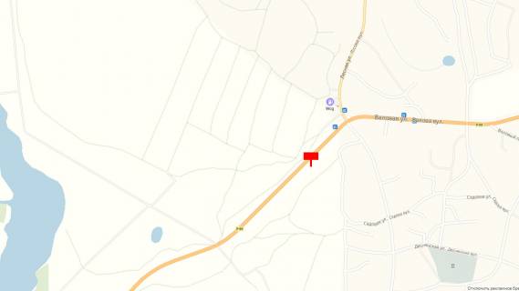 Билборд B в Хотяновке, 6x3  автомобільна дорога Р-69 “Київ-Вишгород-Десна-Чернігів”, 1350 м. після повороту на масив “Міжріччя”, праворуч, у напрямку з м.Вишгорода в с. Хотянівка. схема