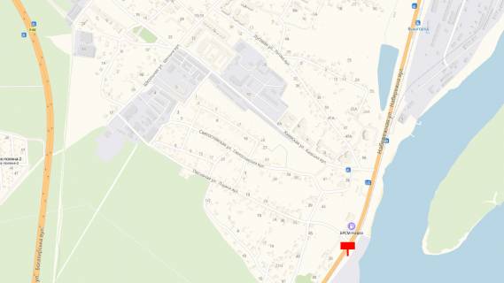 Билборд A в Вышгороде, 6x3  вул. Набережна, 300 м. після дорожнього знаку “Вишгород” (стела), у напрямку до центру Вишгорода, праворуч схема