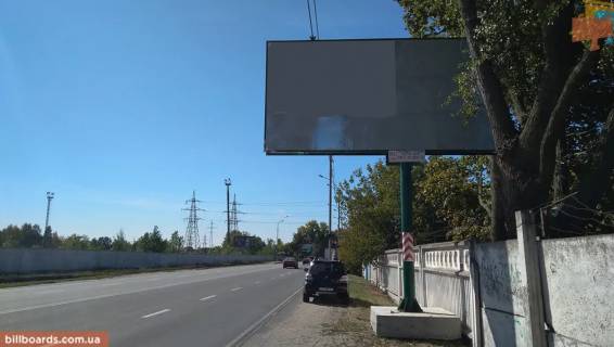 Билборд A в Вышгороде, 6x3  вул. Набережна, 50 м. після заправки “БРСМ Нафта” (Motto),праворуч, напрямок з м. Вишгорода до м. Київ фото 1