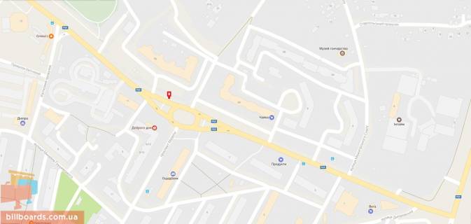 Сiтiлайт A у Вишгороді Навпаки "Меридіана" вул. Шолуденка, 6-Г схема