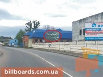 Билборд  в Стрые, 3х6  Болехівська в'їзд фото 1