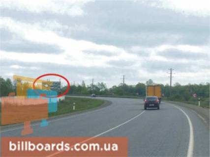 Билборд  в Стрые, 3х6  Об'їзна, с. Дуліби фото 1