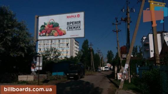 Билборд B в Коблеве, 6х3  Перед поворотом на лунопарк фото 1