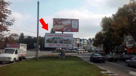 Призматрон, Призма A у Кременчуці, 3х6  вул. Київська - пр. Свободи з Києва (призма) - 391537 Фото 1