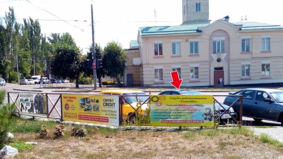 Нестандарт B в Кременчуге пр. Свободи - вул. Переяславська № 6 (1 х 2 м.) фото