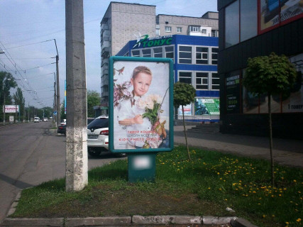 Ситилайт A в Кременчуге, 1,2х1,8  вул. ст. л-та Кагала, 44 фото 1