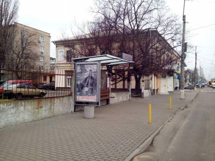 Ситилайт B в Кременчуге, 1,2х1,8  вул. Університетська, ЗГТ "Ліцей №4" (1,20 х 1,80 м.) фото 1