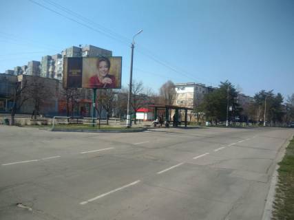 Билборд B в Горишние Плавни (Комсомольск), 3х6  вул. Героїв Дніпра, 37 фото 1