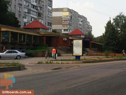 Ситилайт B в Самар (Новомосковск), 1,2x1.8  ул.Гетьманская,47 фото 1