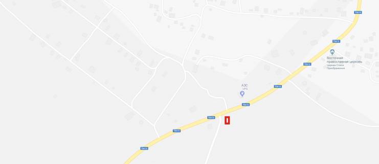 Билборд A в Баре В'їзд в Барські Чемериси навпроти АЗС схема