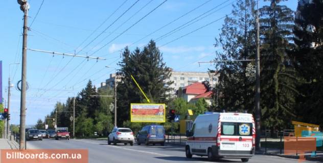 Білборд, Бігборд (Борд)  A у Тернополі, 3х6  С. Бандери Фото 1