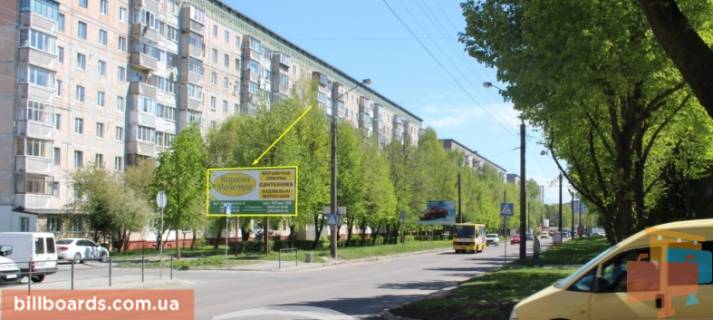 Білборд, Бігборд (Борд)  B у Тернополі, 3х6  Київська Фото 1