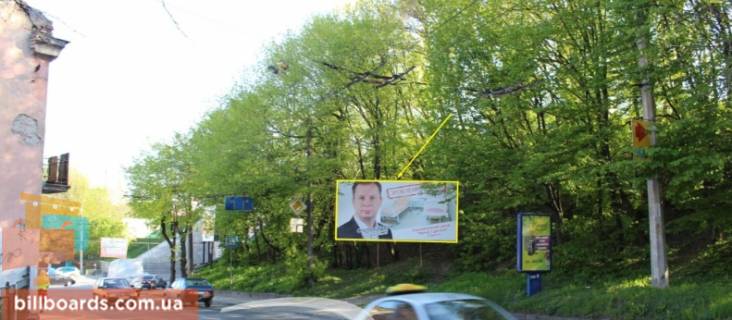 Билборд A в Тернополе, 3х6  Б. Хмельницького фото 1