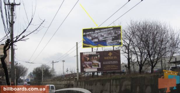 Билборд A в Тернополе, 3х6  Привокзальний м. фото 1