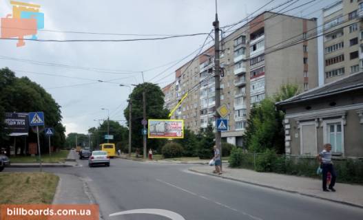 Билборд A в Тернополе, 3х6  С. Крушельницької фото 1