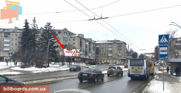 Білборд, Бігборд (Борд)  B у Тернополі, 3х6  Мазепи Фото 1