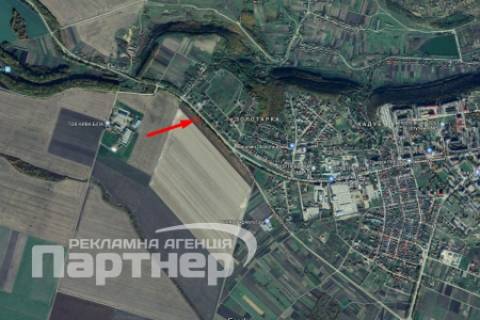 Билборд B в Тернополе Чортків схема