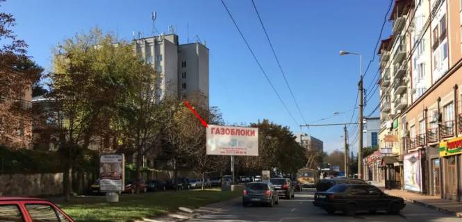 Билборд A в Тернополе, 3х6  С. Крушельницької фото 1