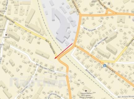 Билборд A в Тернополе, 3х6  Пирогова схема