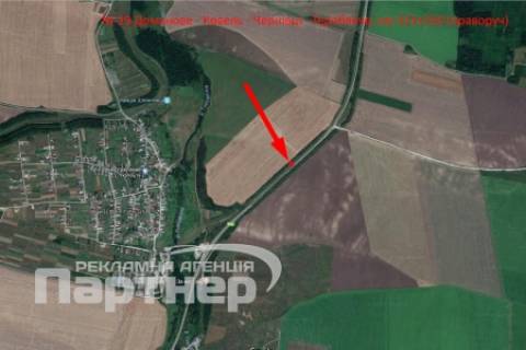 Билборд B в Тернополе  траса Тернопіль-Кременець схема