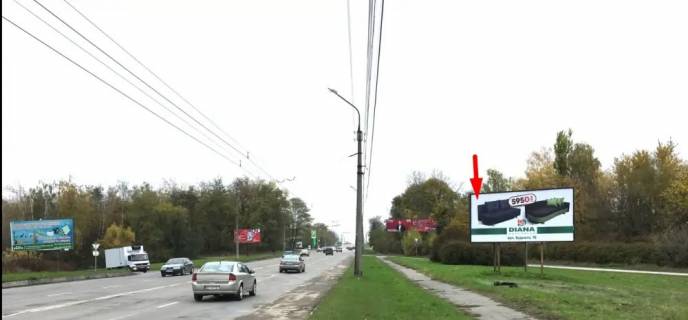 Білборд, Бігборд (Борд)  A у Тернополі, 3х6  Микулинецька Фото 1