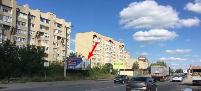Білборд, Бігборд (Борд)  B у Тернополі, 3х6  С. Будного Фото 1