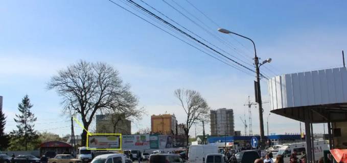 Білборд, Бігборд (Борд)  A у Тернополі, 3х6  Шептицького Фото 1