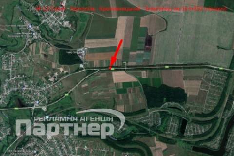 Билборд B в Тернополе  траса Тернопіль-Хмельницький схема