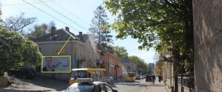 Білборд, Бігборд (Борд)  A у Тернополі, 3х6  Острозького Фото 1